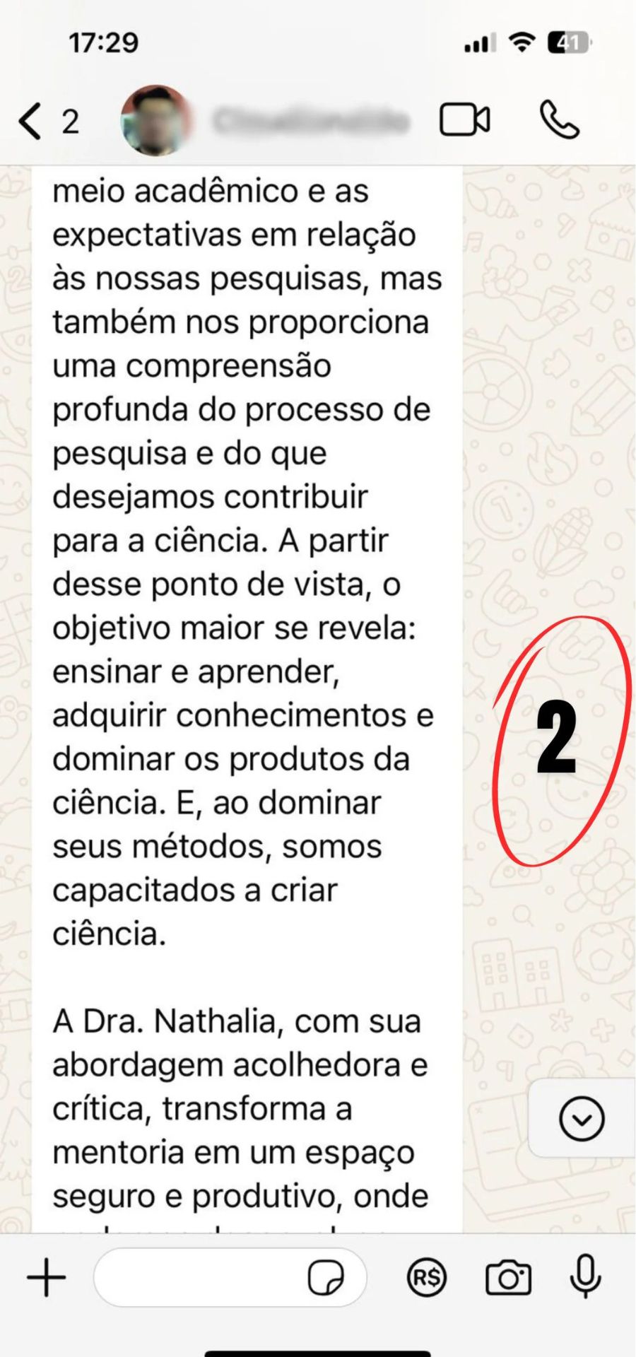 Review do aluno Claudionaldo, parte 2 de 3 sobre espaço seguro e produtivo